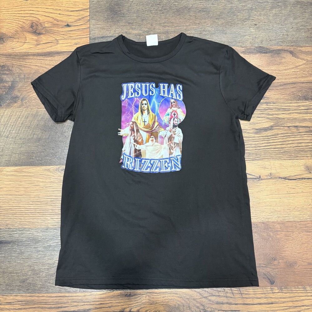 "Jesus Has Rizzen" Graphic Tee